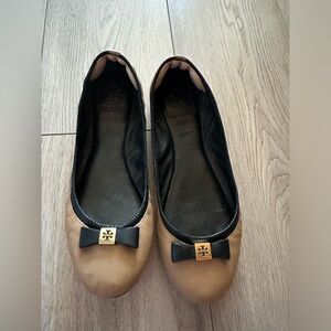 Tory Burch Leather Ballet Flats